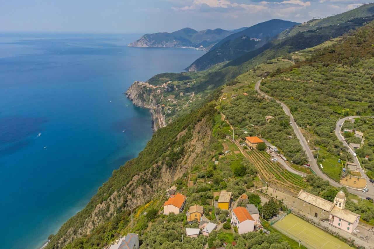 Orizzonte Damare Apartman Volastra Kültér fotó